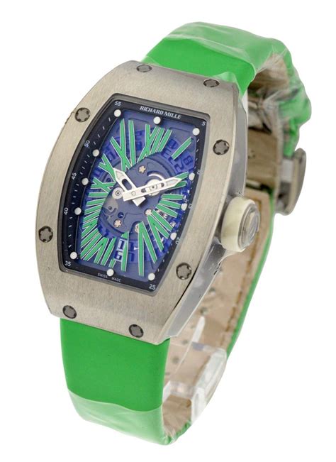 richard mille green strap price
